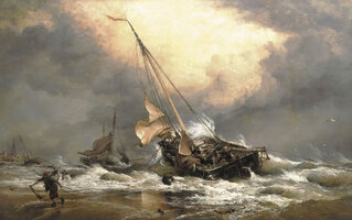 Edward-William-Cooke-xx-A-North-Sea-Breeze-on-the-Dutch-Coast.jpg