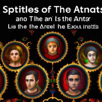 AI generated version of &#039;lives of the saints&#039; series (1).jpg